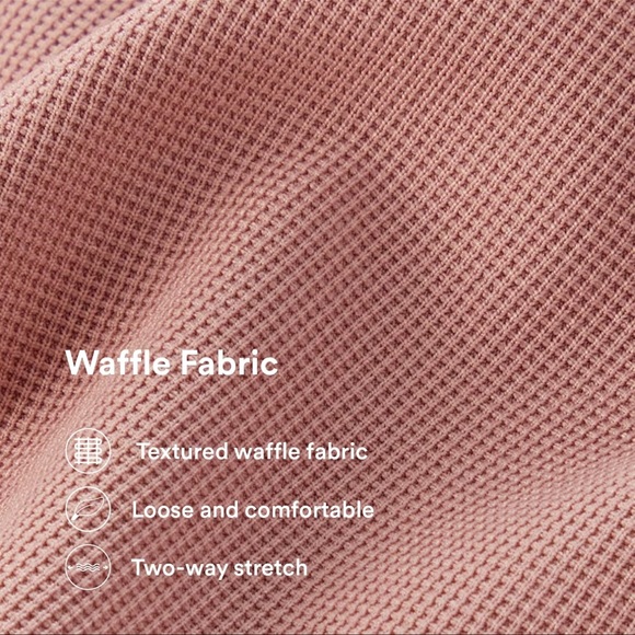 Halara Flex High Waisted Plicated Side Pocket
Wide Leg Waffle Work Pants - Picture 3 of 3